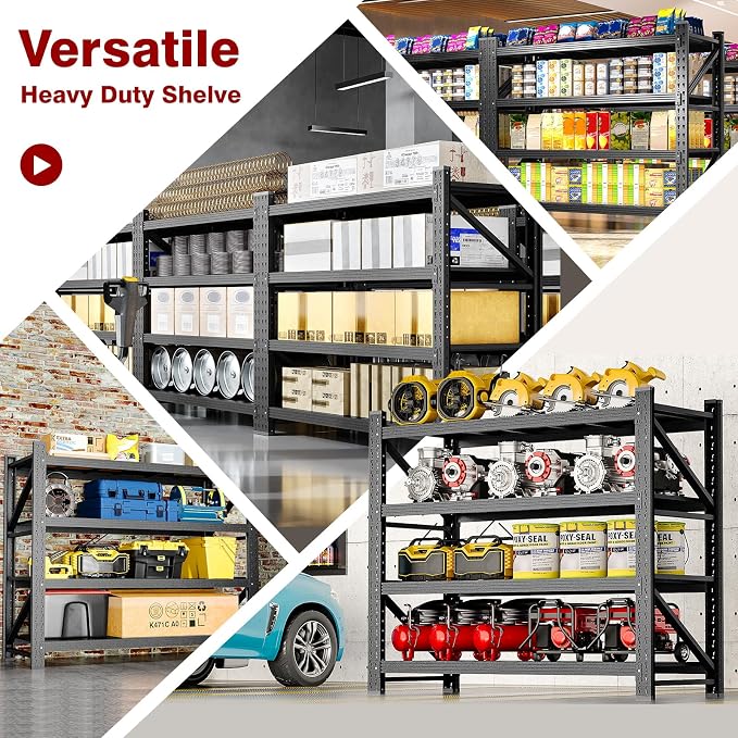 3000LBS Metal Steel Storage Shelves - Image 3