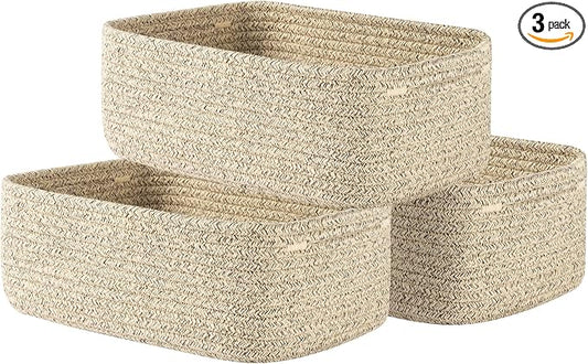 Small Woven Basket, Storage Basket by KALLAX