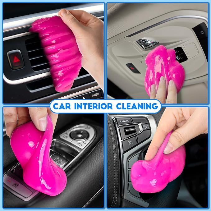 Car Cleaning Gel, 2 Pack Car Cleaning Putty, Universal Auto Deatiling Tools - Image 3