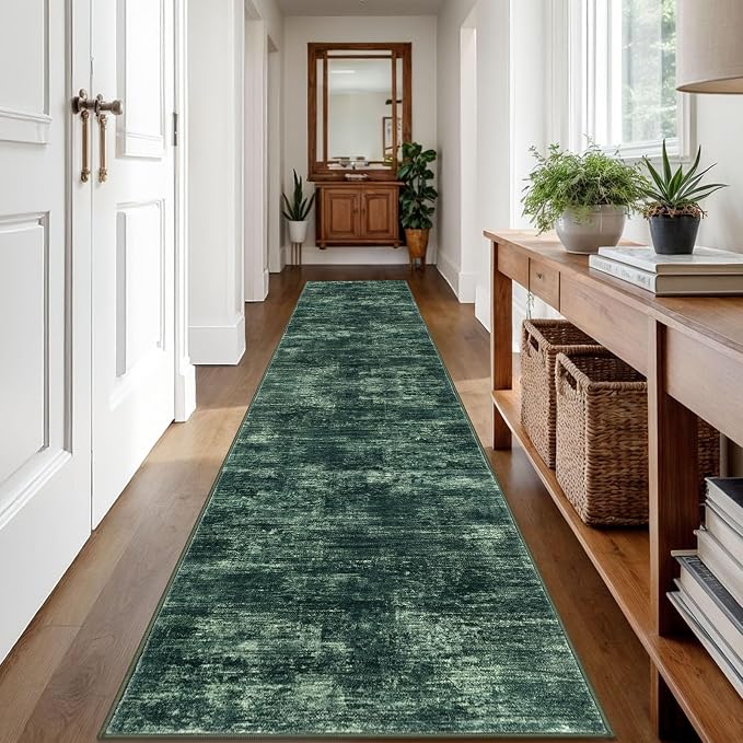 IOHOUZE Abstract Runner Rug 2x12 Ft Washable Runners - Image 8