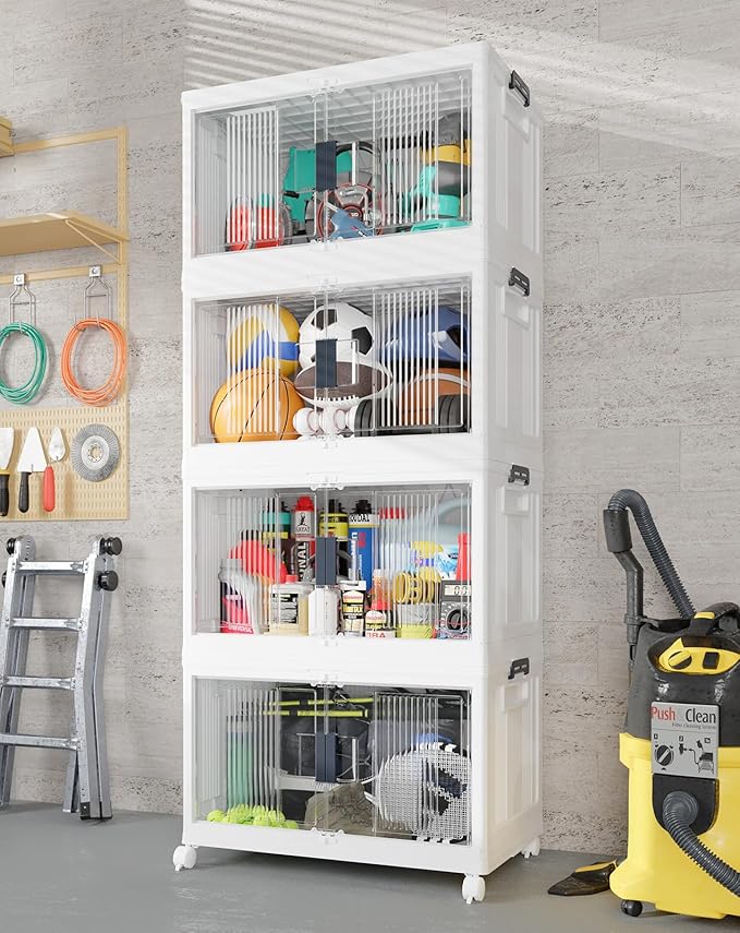 OlarHike 97QT Stackable Storage Bins by OlarHike