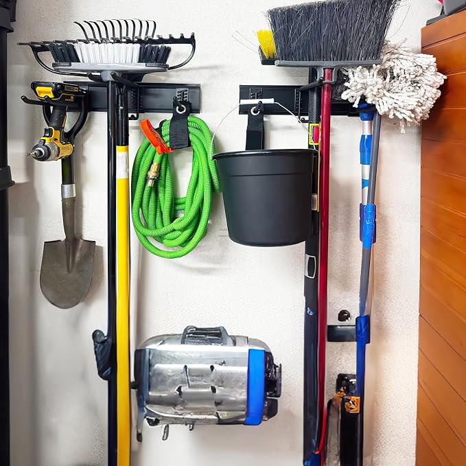 Garage Tool Organizer Wall Mount, 64 Inches Garden Tool Organizer - Image 8