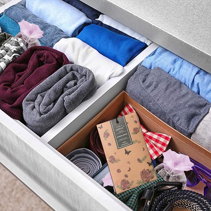 14 Packs Scented Sachets for Drawers and Closets Lavender Fresh Linen - Image 3