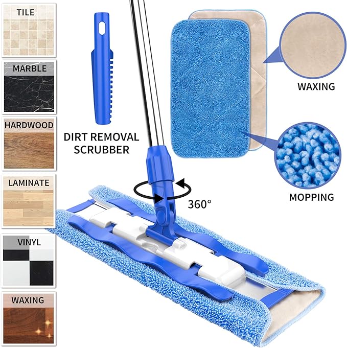 MR.SIGA Professional Microfiber Mop - Image 3