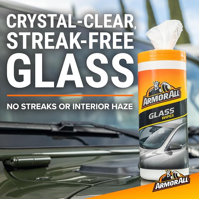 Armor All Protectant, Glass and Cleaning Wipes, Wipes - Image 2