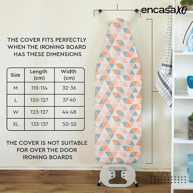 Encasa XO Ironing Board Cover and Pad - Image 5