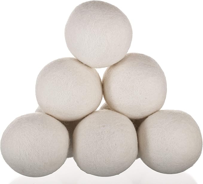 Woolzies Wool Dryer Balls Organic: Our Big Wool Spheres are the Best fabric - Image 3