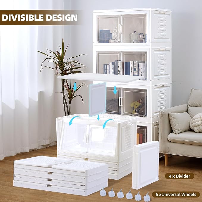 752QT/188Gal 4 Stackable Storage Bins - Image 7