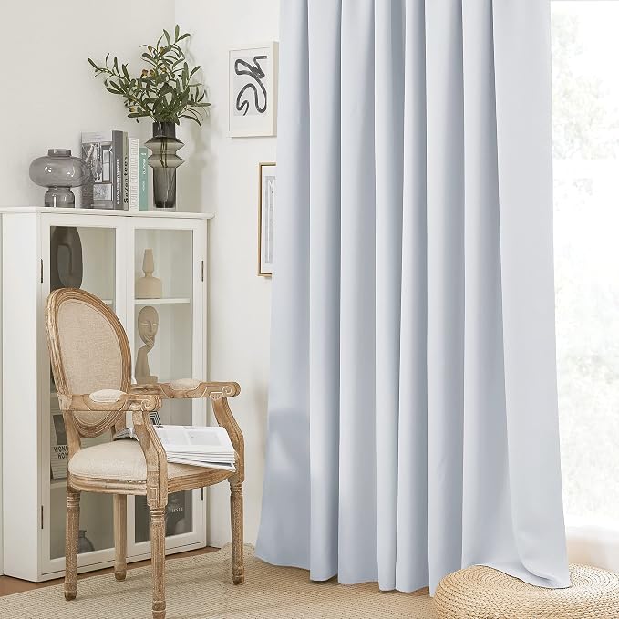 RYB HOME Extra Long Curtains 108 inches Length, W52 x L108 inches, 2 Pieces - Image 2