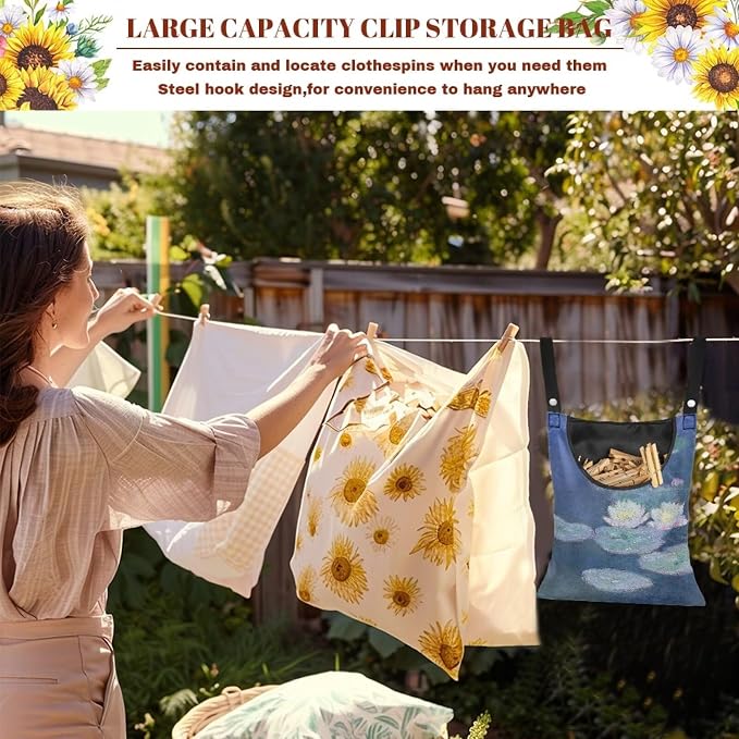 Outdoor Clothespin Storage Bag - Image 5