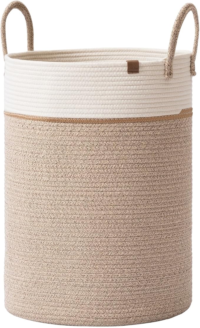 LA JOLIE MUSE Woven Basket Rope Storage Baskets by LaJol%C3%ADeMuse