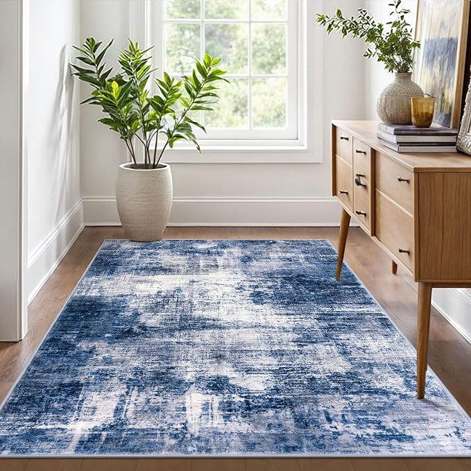 IOHOUZE Abstract Area Rug 4x6 Ft Washable Rugs - Image 8