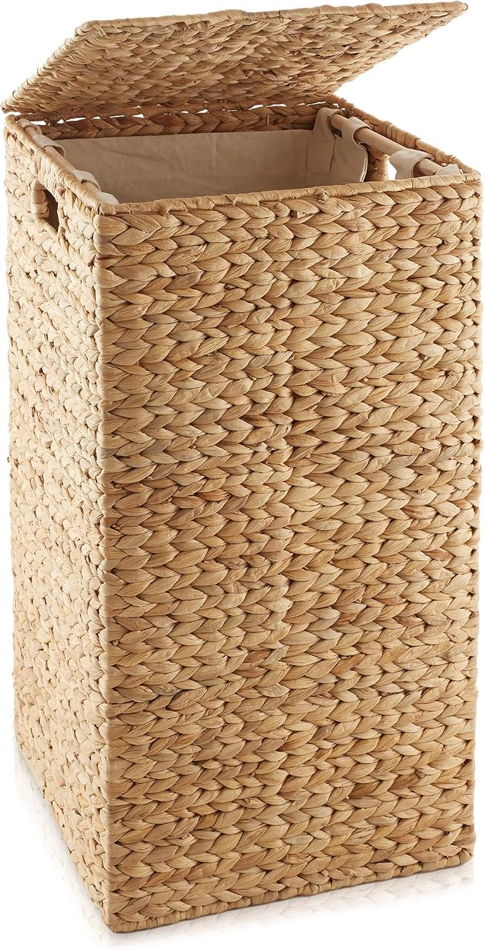 Casafield Laundry Hamper with Lid and Removable Liner Bag by Casafield