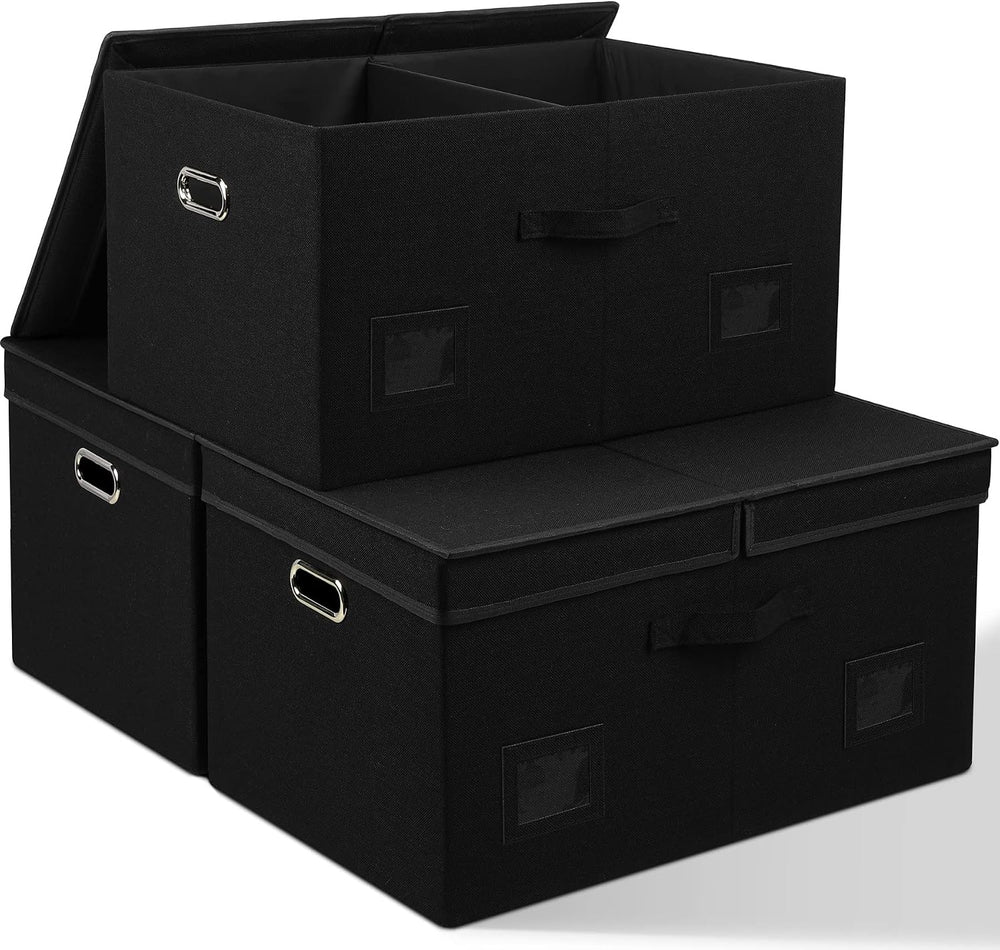 75 Quarts Extra Large Decorative Storage Bins