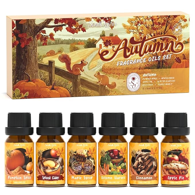 Autumn Fragrance Oils Set, Essential Oil by SoulOrigin