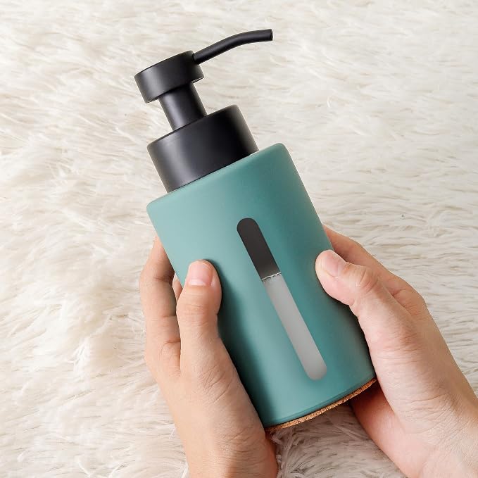 Enra Thick Glass Soap Dispenser - Image 5