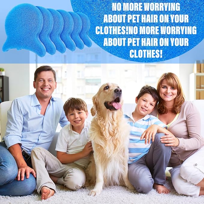 Pet Hair Remover for Laundry, Reusable Dog & Cat Hair Remover Tool, Effectively - Image 9