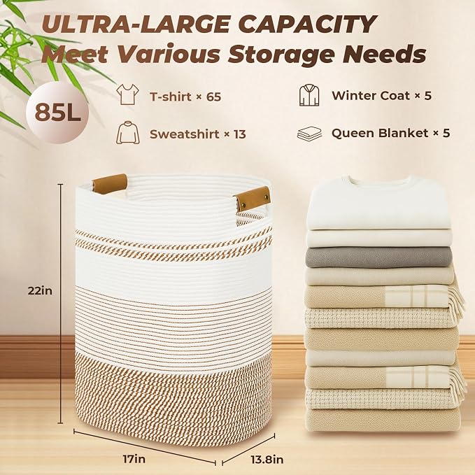 Laundry Basket with Handles - Image 2