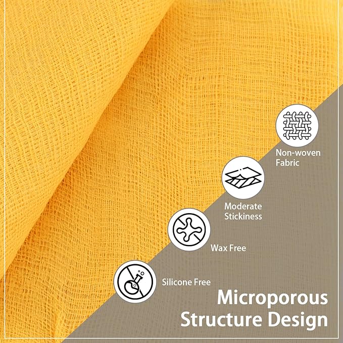 8 Pack Tack Cloths, Tack Rags for Woodworking, 17.7 x 35.4 in Tac Cloth Dust - Image 3