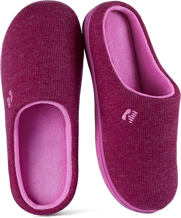 RockDove Women's Original Two-Tone Memory Foam Slipper by RockDove