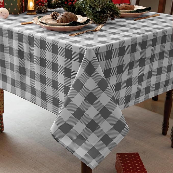 Classic Gingham Buffalo Tablecloth Fabric - Image 2