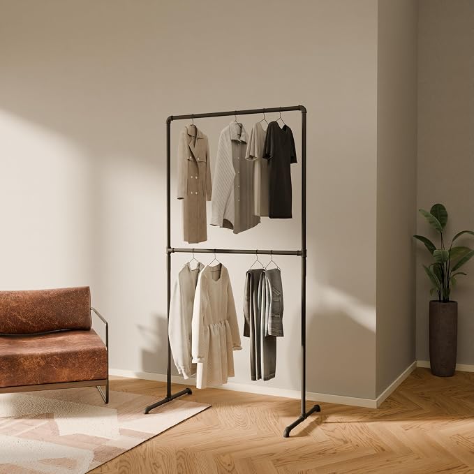 pamo Industrial Pipe Clothing Rack by pamo