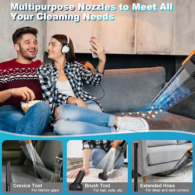 Handheld Vacuum Cordless Car Vacuum Portable - Image 4