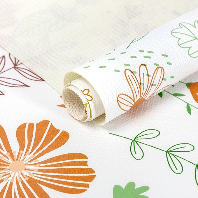 Grip Shelf Liner 20in by 72 in Cupboard Liner Shelving Paper by DwellAid