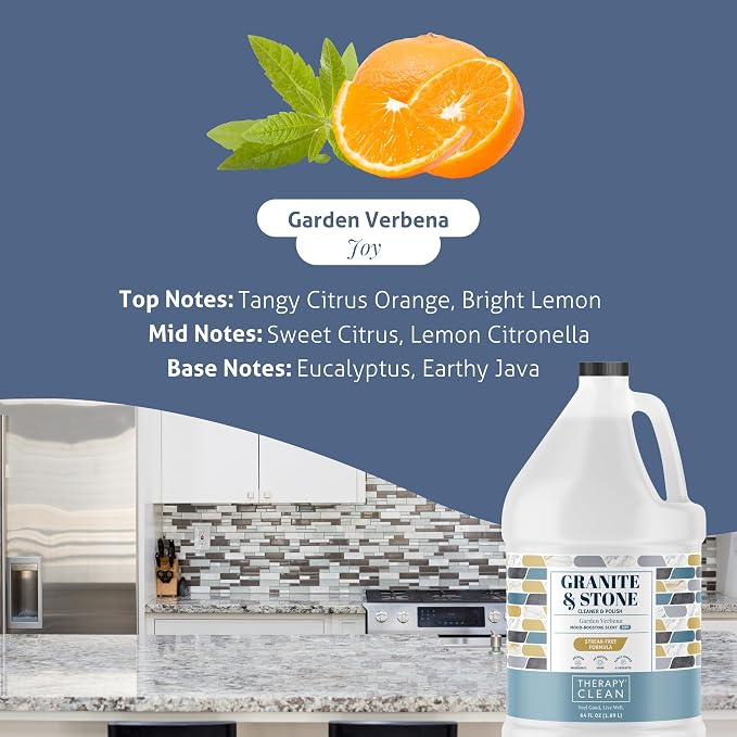 Therapy Granite Countertop Cleaner Refill 64 oz, Granite Polish, Marble Polish - Image 8