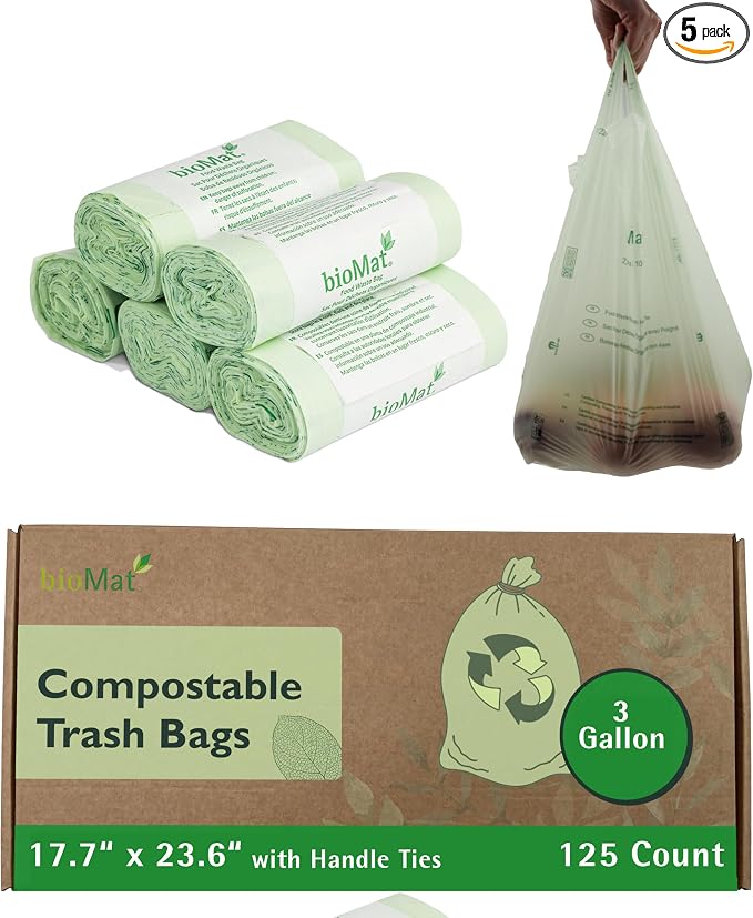bioMat 3 Gallon Compost Bags by VisitbioMat