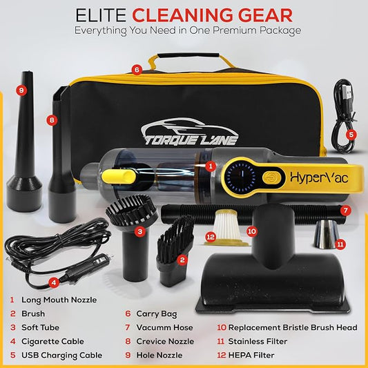 Car Vaccum Cleaner - 2 in 1 Handheld dustbuster - Image 2