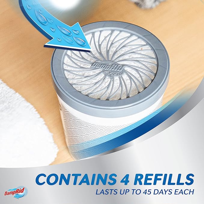 DampRid Refill Bag, Long-Lasting, Eliminates Musty Odors and Creates Fresher Air - Image 3