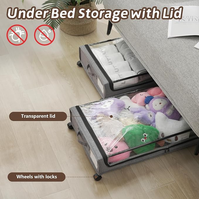 UnderBed Storage Containers, UnderBed Shoe Storage - Image 5