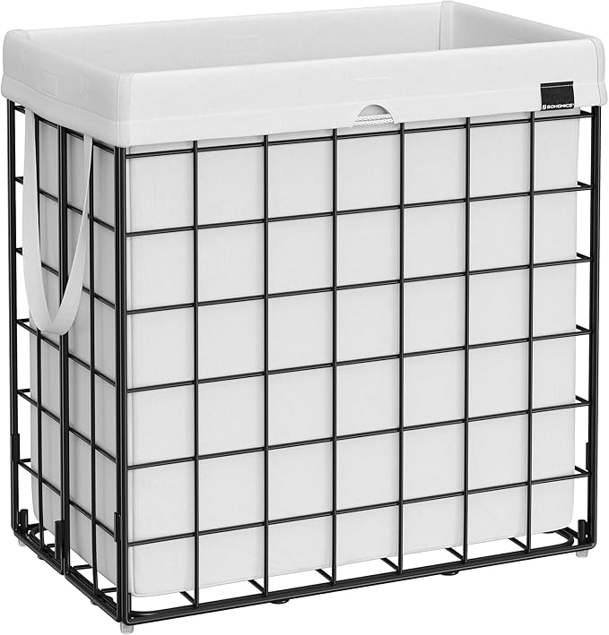 SONGMICS Laundry Hamper, 29 Gal. Laundry Basket, Collapsible Clothes Hamper by SONGMICSbySONGMICSHOME