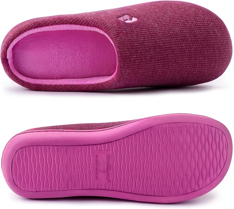 RockDove Women's Original Two-Tone Memory Foam Slipper - Image 2