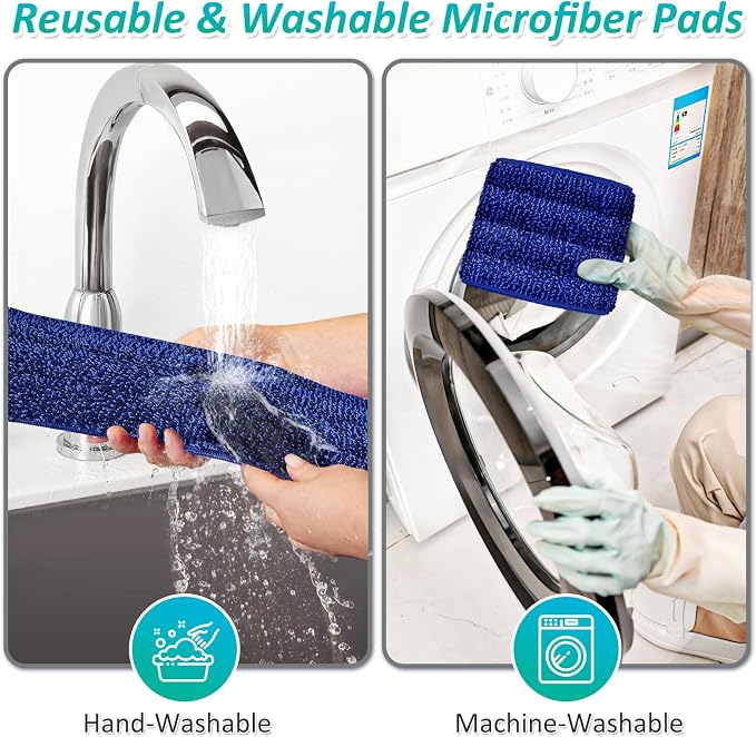 Spray Mops for Floor Cleaning, TRAV-ROUND Microfiber Wood Floor Mop - Image 6