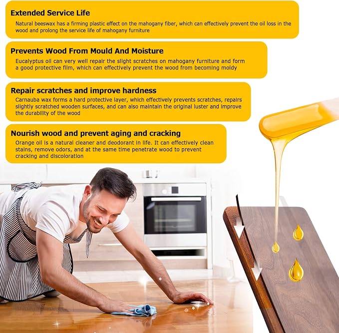 CARGEN Beeswax Furniture Wood Polish - Image 5