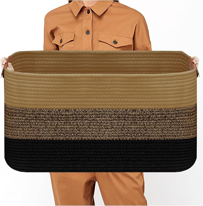 Large Collapsible Laundry Basket, Clothes Hamper - Image 8