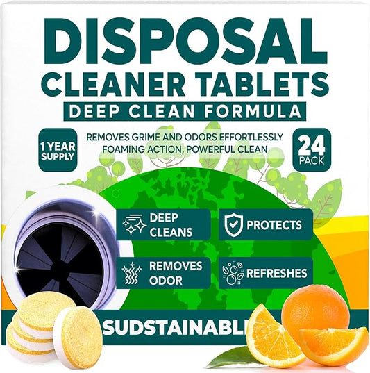 Sudstainables Garbage Disposal Cleaner Tablets 24-Pack by Sudstainables