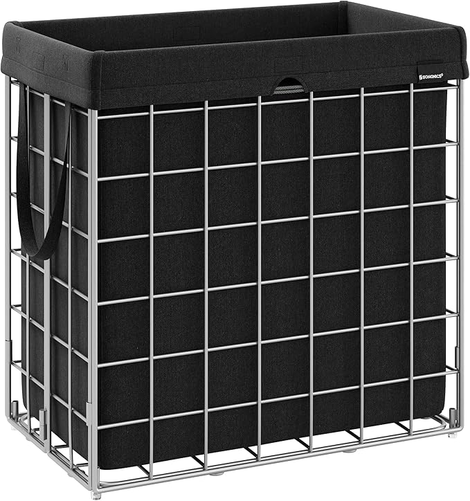 SONGMICS 29 Gal. Laundry Basket, Laundry Hamper, Collapsible Clothes Hamper by SONGMICSbySONGMICSHOME