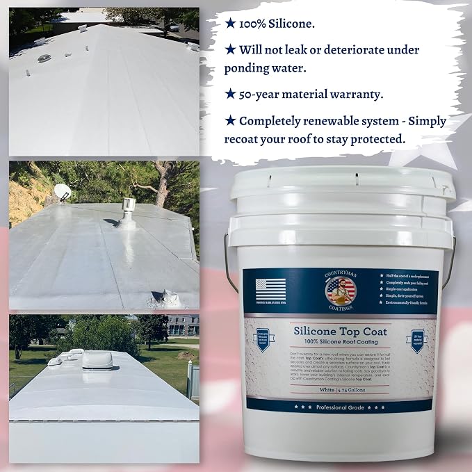 Countryman Coatings 100% Silicone Roof Coating - Image 3