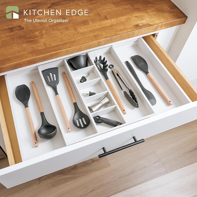 KitchenEdge Adjustable Kitchen Drawer Organizer - Image 2