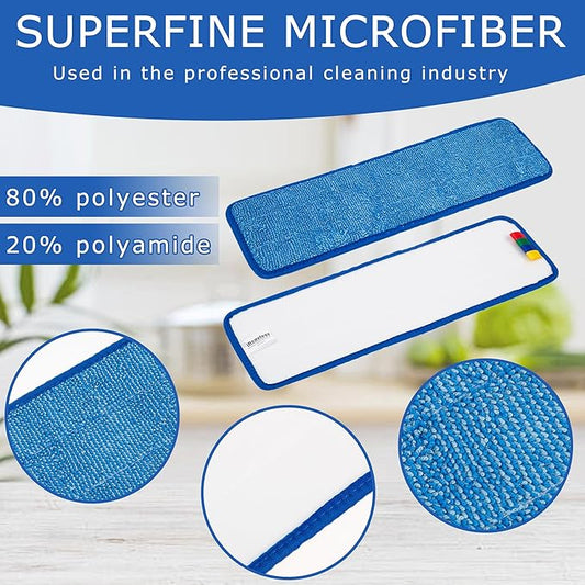 12 Pack Replacement Microfiber Pad - Image 2