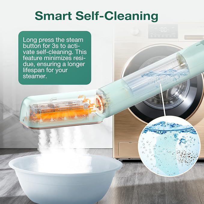 Newbealer 3in1 Clamp Travel Steam Iron - Image 8