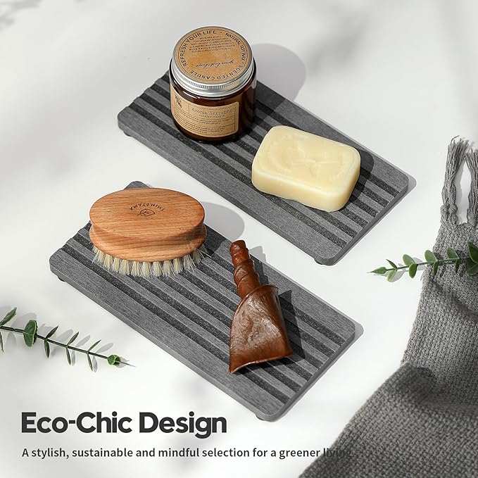2PCS Diatomite Quick Stone Drying Tray Mat - Image 7