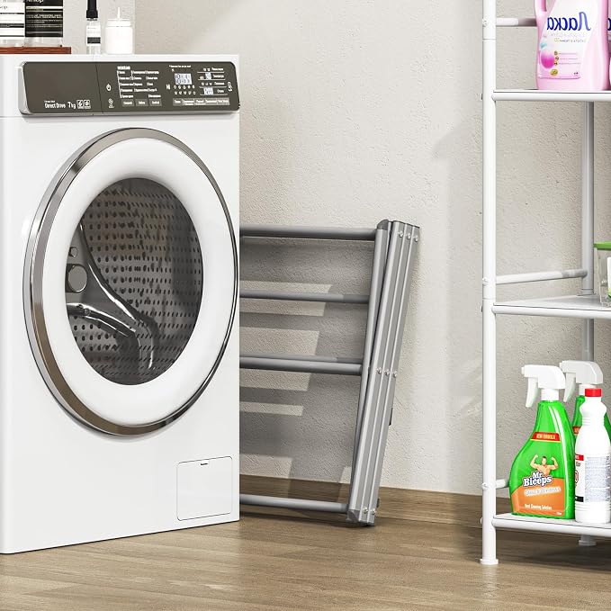 APEXCHASER Clothes Drying Rack, 3-Tier Laundry Drying Rack - Image 4