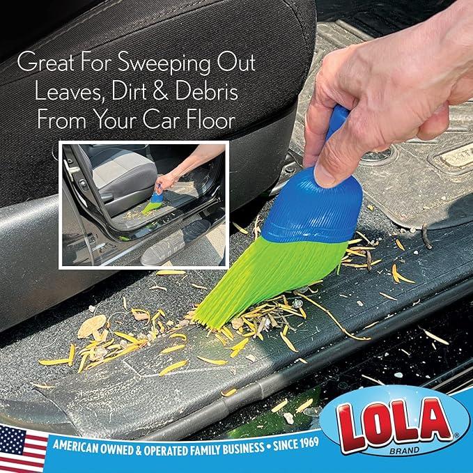 LOLA Whisk Broom, Hand Brush, 6 Pack, Durable Bristles, Whisks Away Dirt & - Image 3