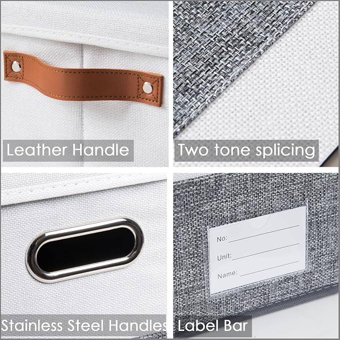 PRANDOM Foldable Storage Bins - Image 3