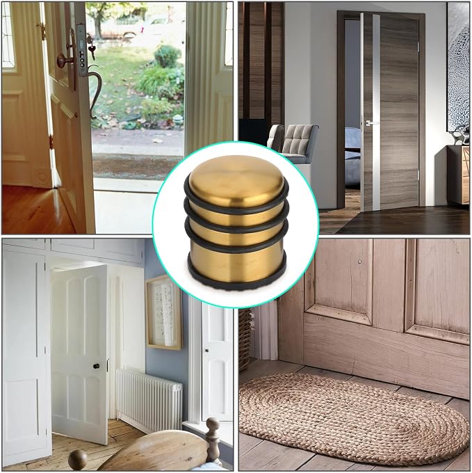 Sumnacon Heavy Duty Floor Door Stopper No Drill - Image 7