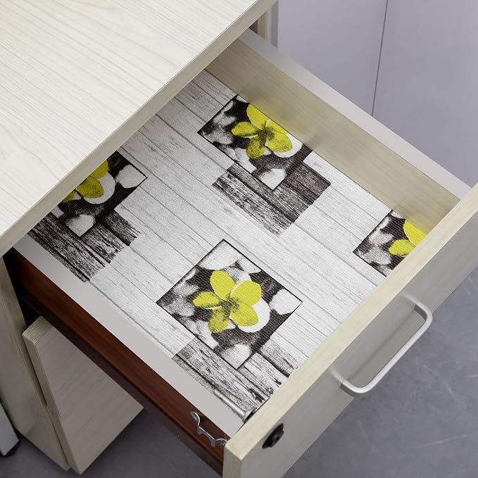12" W x 120" L Shelf Liner Non Adhesive Purple Kitchen Drawer Liner, Waterproof - Image 3